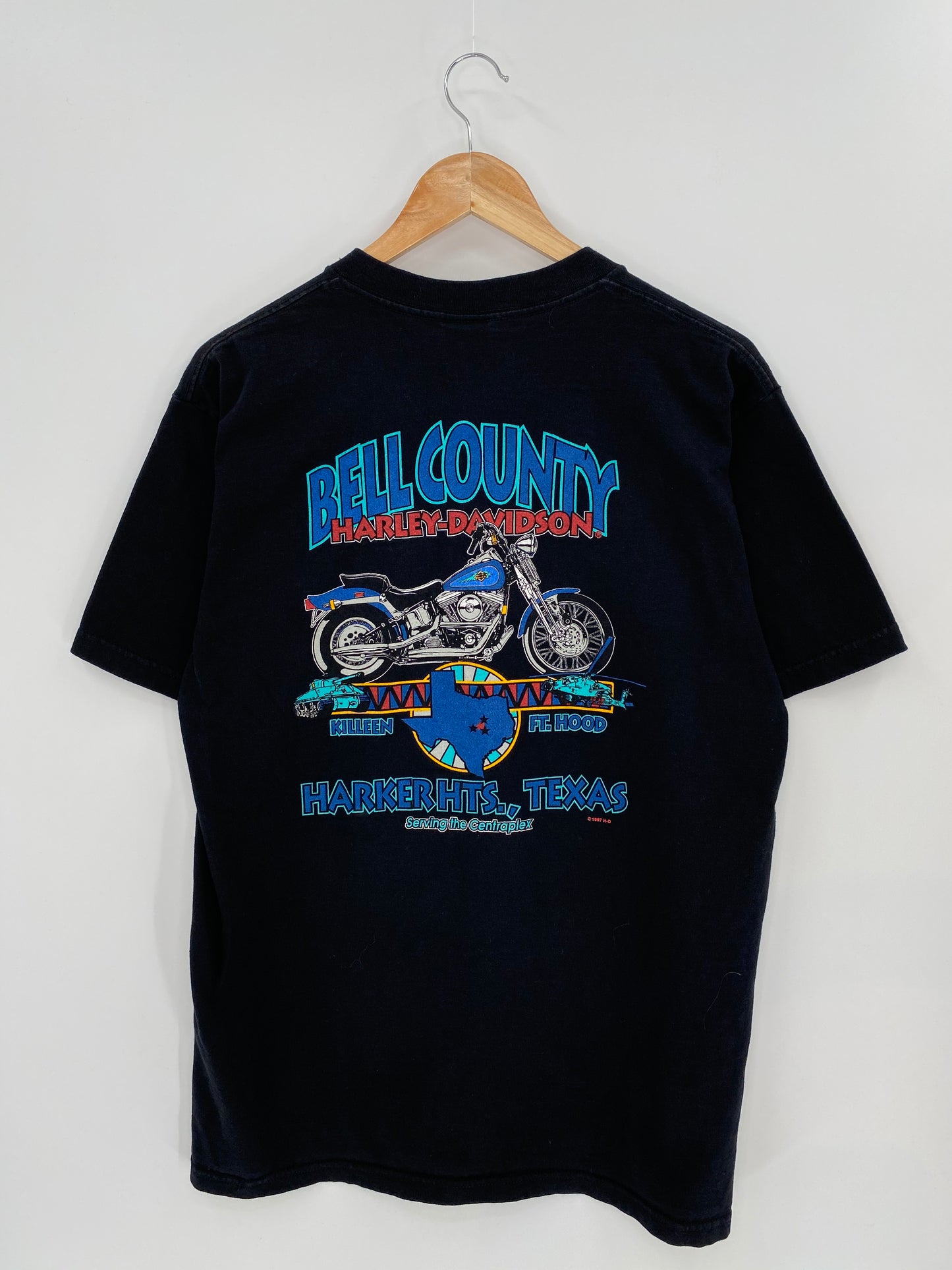 1997 Harley Davidson Made in USA Size L Vintage T-Shirt / 7891