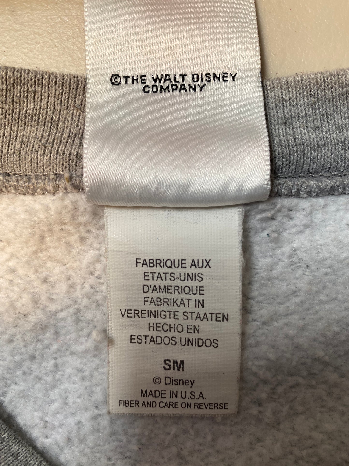 90’s DISNEY MICKEY MOUSE Made in USA Size S/M Vintage Sweat-Shirt / K2946