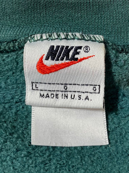 90’s NIKE MINI SWOOSH Made in USA Size L Vintage Sweat-shirt / A9085