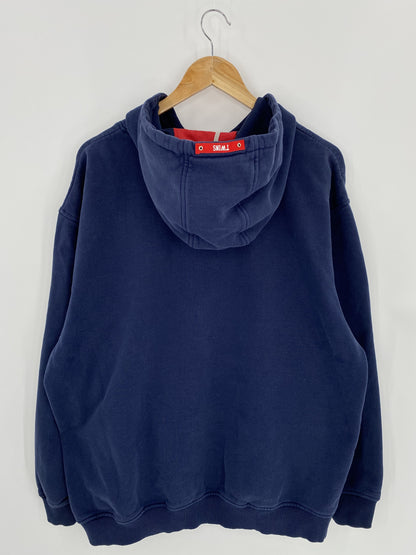 00' NIKE Minnesota Twins Size L Vintage  MLB Hoodie Sweat-shirt / K5835