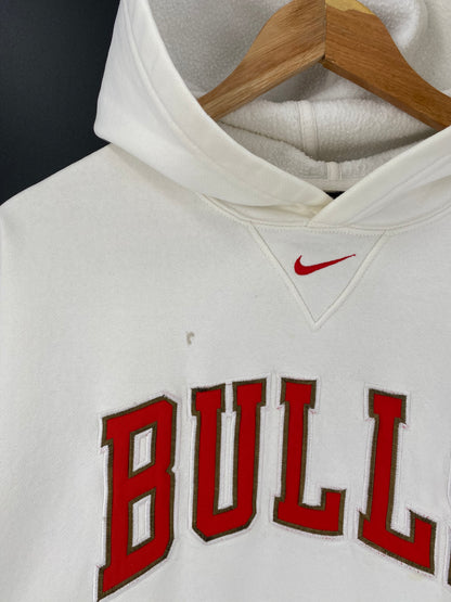 00’ NIKE x CHICAGO BULLS Size M Vintage NBA Hoodie Sweat-Shirt / 9031