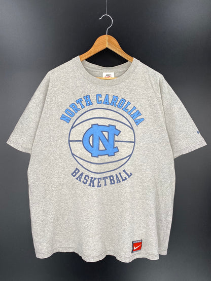 90’s NIKE NORTH CAROLINA BASKETBALL Made in USA Size XL Vintage T-shirt / 8701