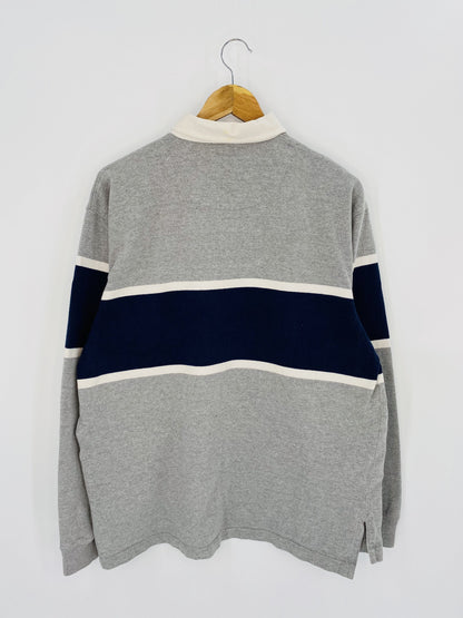 .90's POLO RALPH LAUREN Size L Vintage Rugby-Shirt / A7778