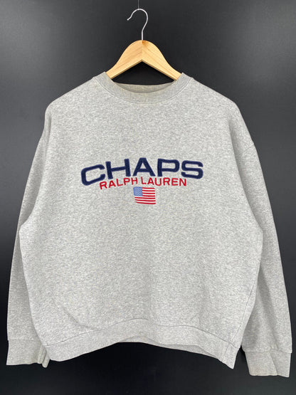 90's CHAPS RALPH LAUREN Size M Vintage Sweat-Shirt / E5544S