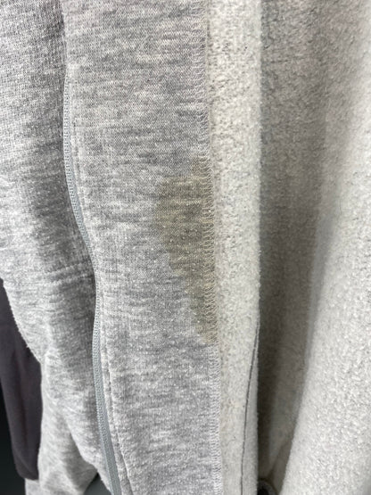 90's Silver tag NIKE Size L Vintage Zip-up Sweat-Shirt / A5372