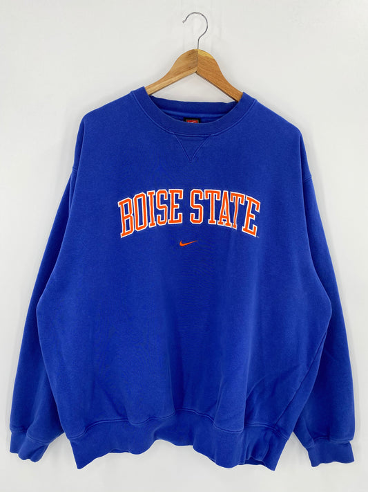 90’s NIKE BOISE STATE Size XL Vintage Sweat-shirt / 8208