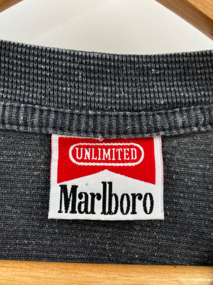 90’s MARLBORO Made in USA Size L/XL Vintage T-Shirts / K3801