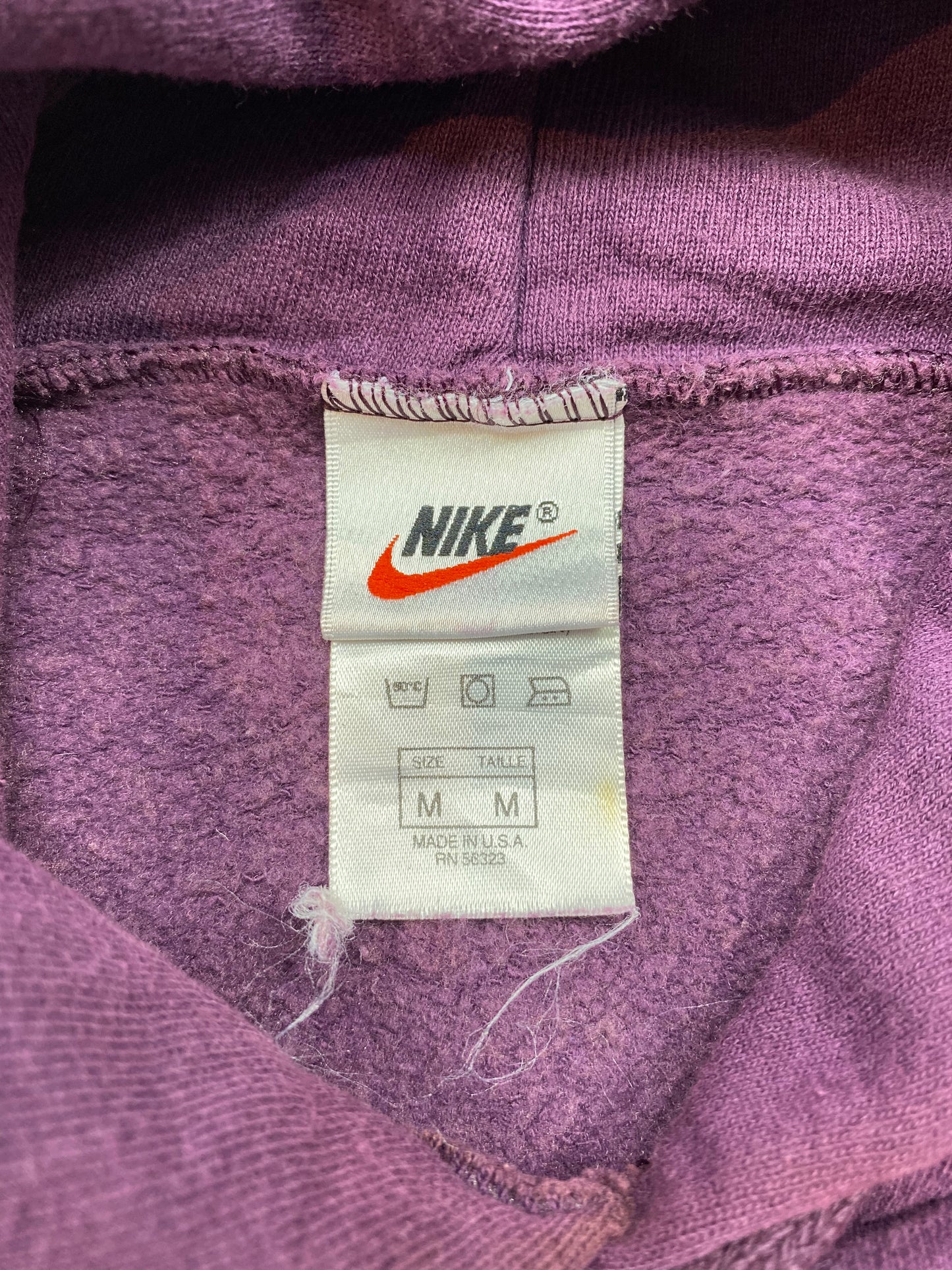 90's NIKE Made in USA Size M Vintage Hoodie Sweat-Shirt / 5700