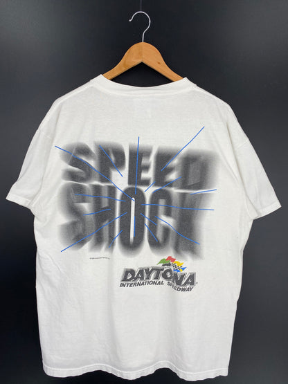1999’ DAYTONA INTERNATIONAL SPEEDWAY Size XL Vintage Racing T-Shirt / K250