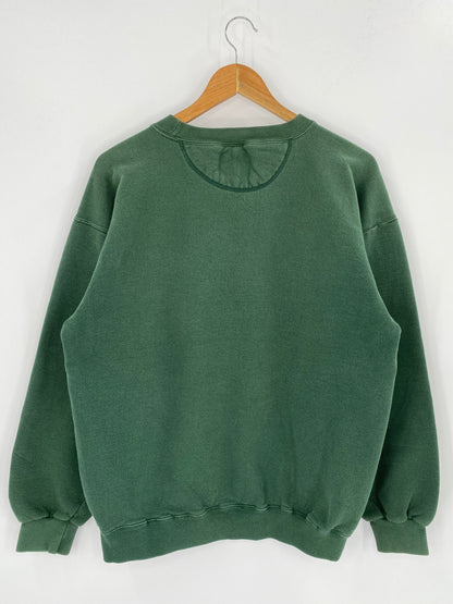 90's Hard Rock Cafe Chicago Made in USA Size L Vintage Sweat-Shirt / 7961