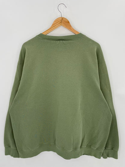 90’s NIKE Mini Swoosh Size L Vintage Sweat-shirt / 6893
