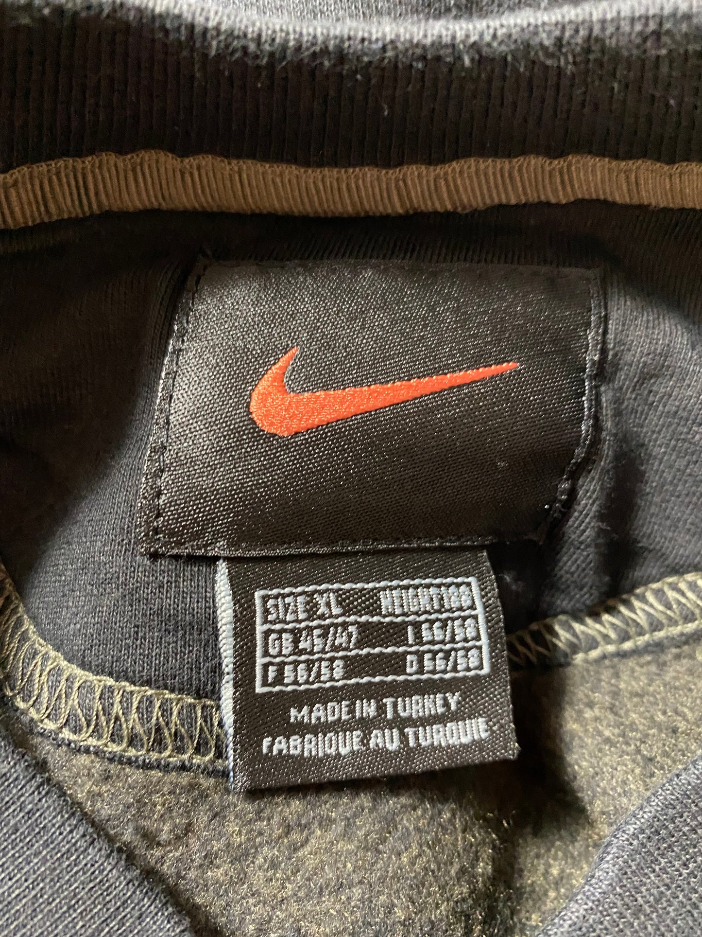 NIKE MINI SWOOSH Size L Vintage Sweat-Shirt / K794