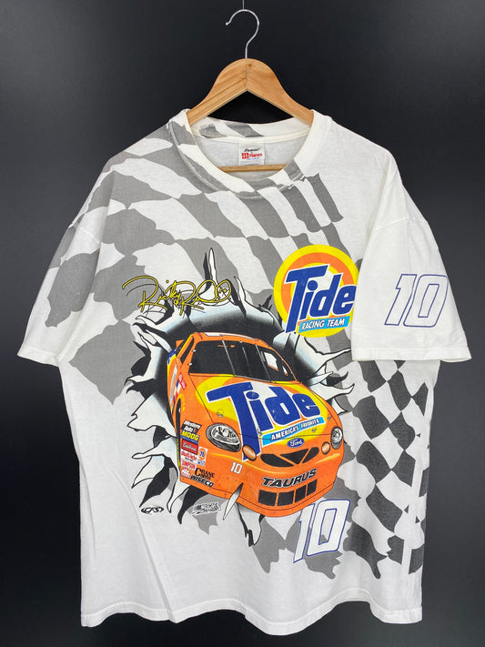 Vintage TIDE RACING TEAM Size XL Racing T-Shirt / 9670