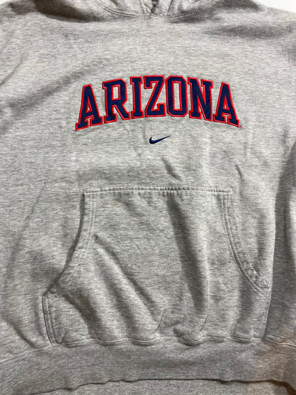 00' NIKE ARIZONA Size No Tag (Approx. XL) Vintage Hoodie Sweat-shirt / 7015