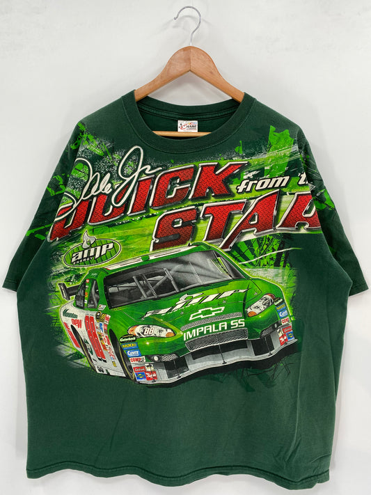 90’s DALE JR. AMP ENERGY Size XXXL Vintage Racing T-Shirt / K2620