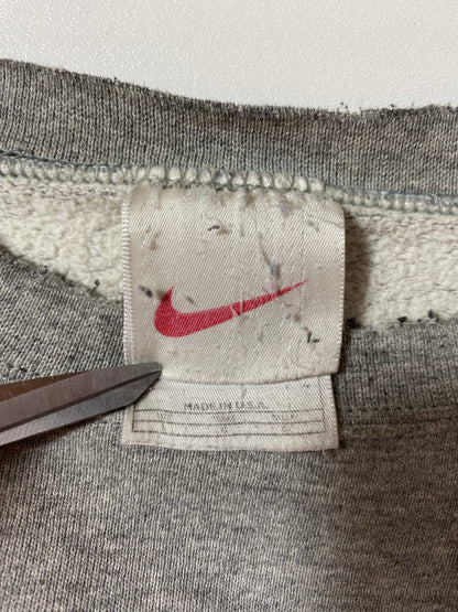90’s NIKE ATHLETICS Made in USA Size L Vintage Sweat shirt / K32