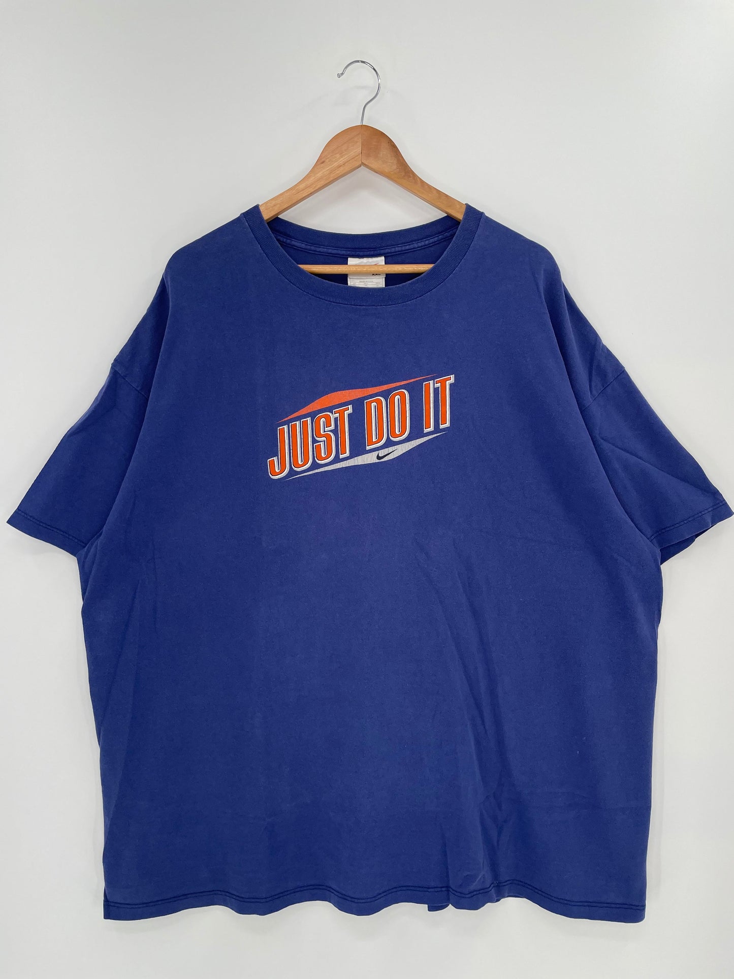 90’s NIKE JUST DO IT Made in USA Size XXL Vintage T-shirt / A8582