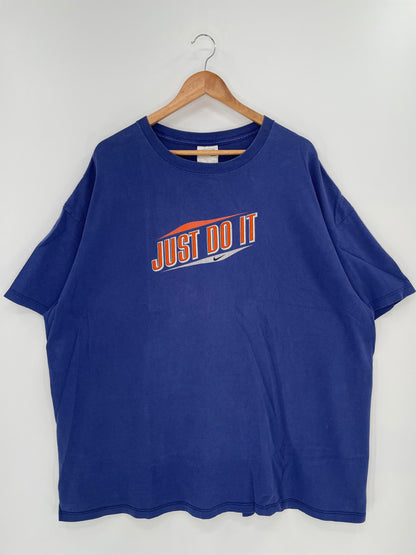 90’s NIKE JUST DO IT Made in USA Size XXL Vintage T-shirt / A8582