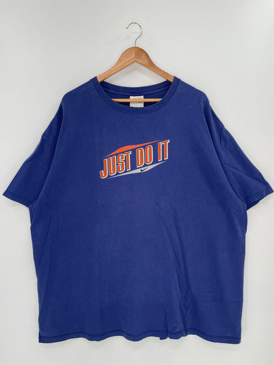 90’s NIKE JUST DO IT Made in USA Size XXL Vintage T-shirt / A8582