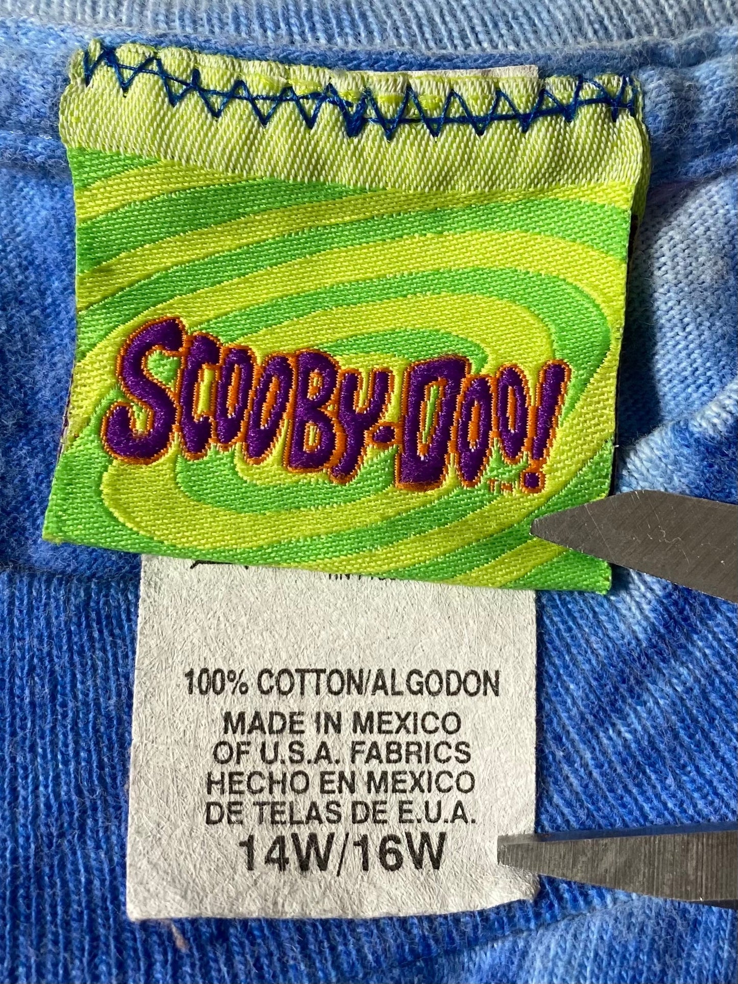 1999 SCOOPY-DOO Size XL Vintage T-shirt /  K8747