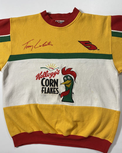 Vintage KELLOGG’S Size M Racing Sweat-shirt / K5909