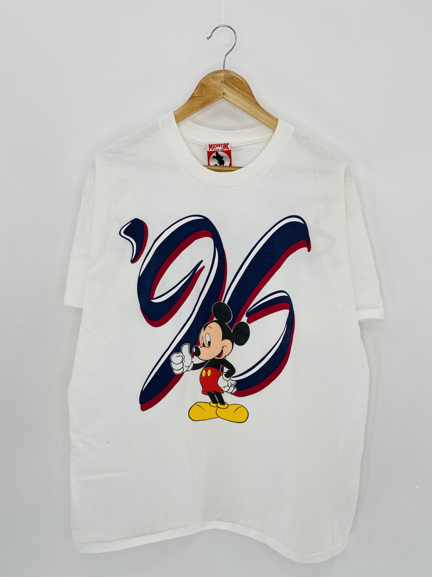 90's DISNEY Mickey Made in USA Size XL Vintage T-shirt/ K5330