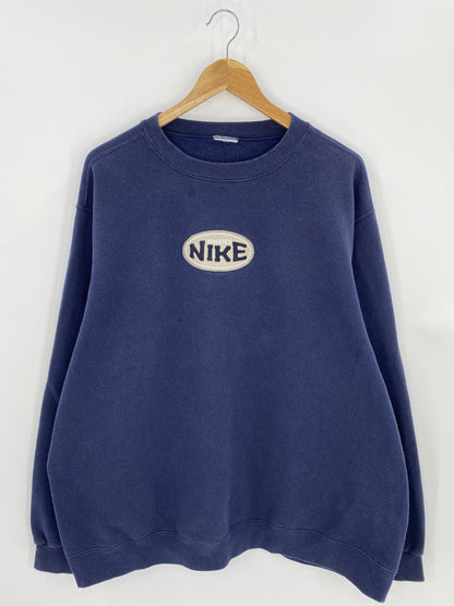 90’s NIKE ATHLETICS Size No Tag (Approx. XL~XXL) Vintage Sweat-shirt / A8289