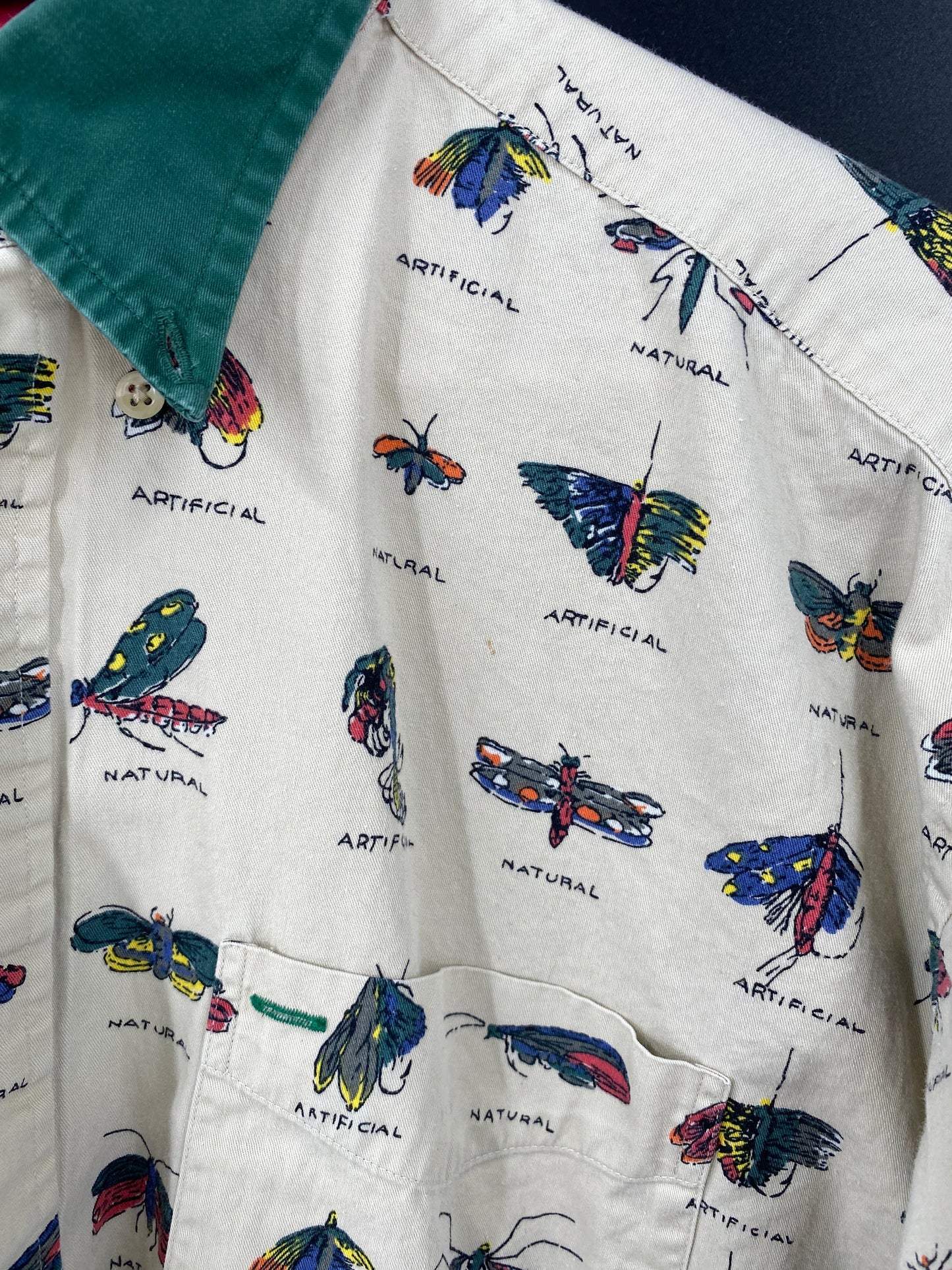 90's TOMMY HILFIGER Size L Vintage Botton-down Shirts/ A4772