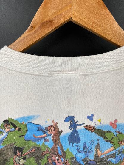 00' WALT DISNEY WORLD MAGIC KINGDOM Size XXL Vintage Sweat-shirt / K2466