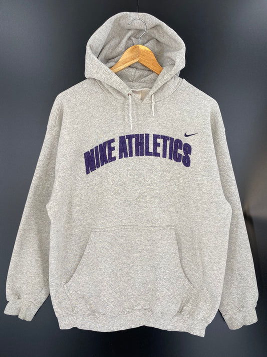 90’s NIKE ATHLETICS Made in USA Size L Vintage Hoodie Sweat-shirt / 7679