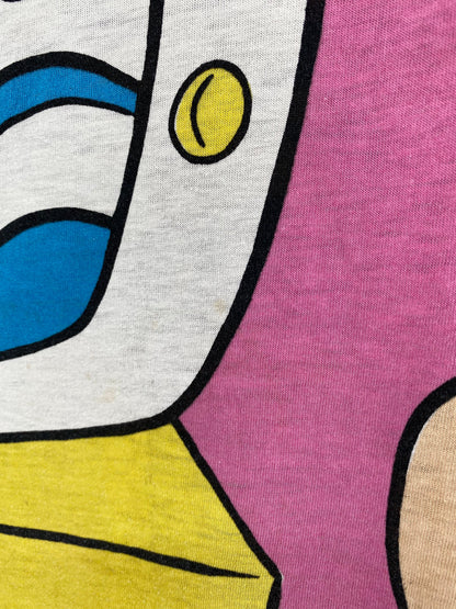 90’s  DISNEY MICKEY AND MINNIE Size No Tag (Approx. XXL) Vintage T-Shirt / K6875