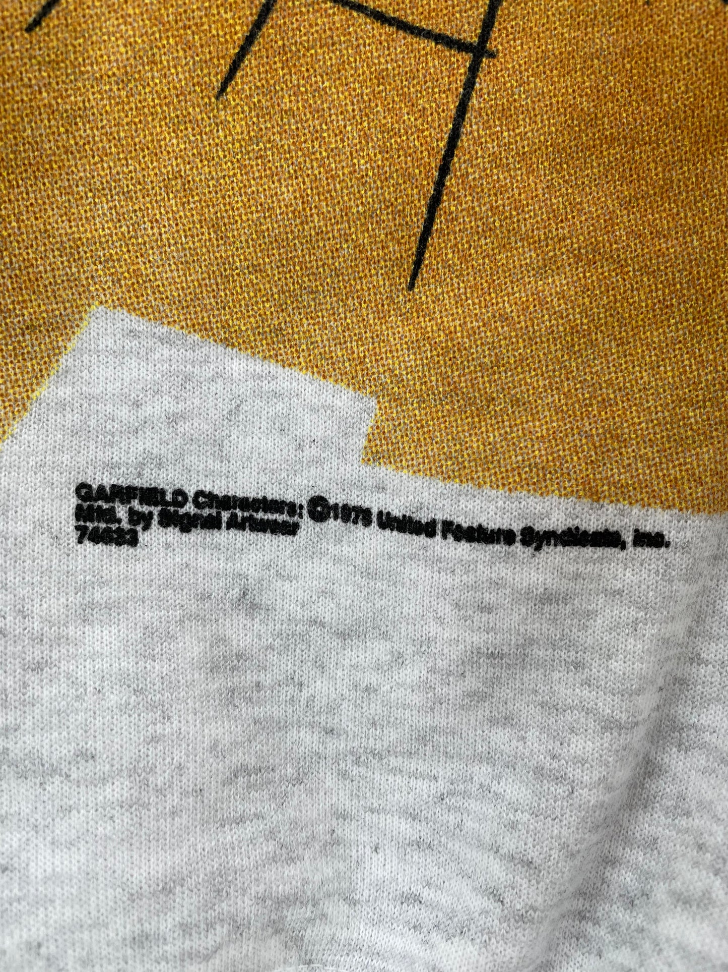 90’s GARFIELD  Made in USA Size M Vintage Sweat-shirt / A5410