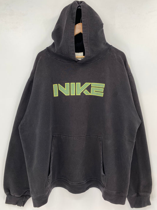 90's NIKE LOGO Size XXL Vintage Hoodie Sweat-Shirt / K3185