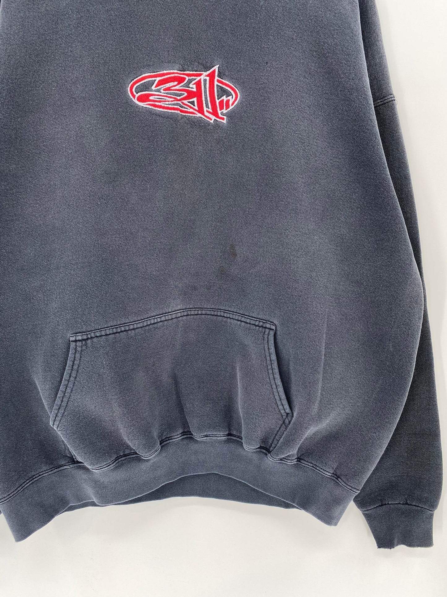 .90's 311 Size XL Vintage Music Hoodie Sweat-Shirt / A7005