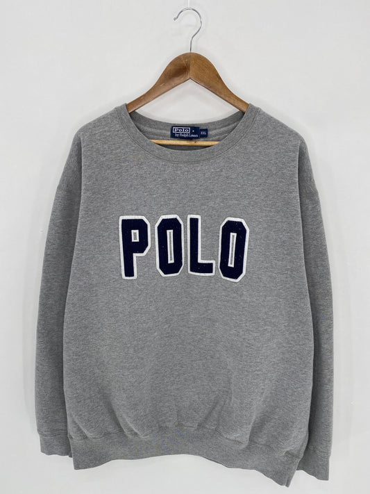 90's POLO RALPH LAUREN Size XXL Vintage Sweat-shirt  / K5910