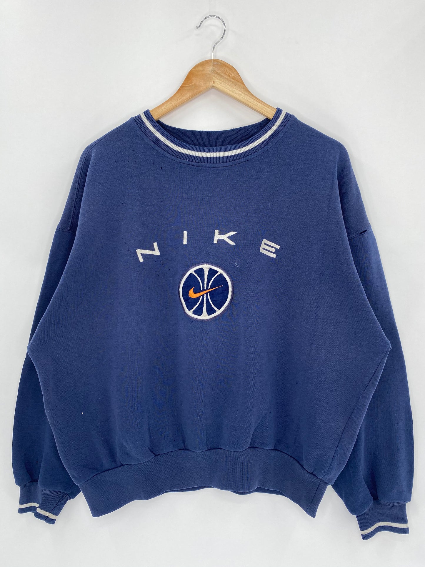 90’s NIKE Size L Vintage Sweat-Shirt / 5683