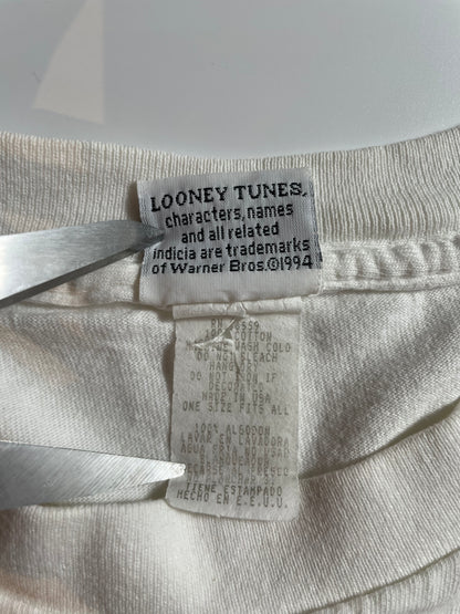 1994 LOONEY TUNES TWEETY Made in USA Size XL Vintage T-Shirt / K1879