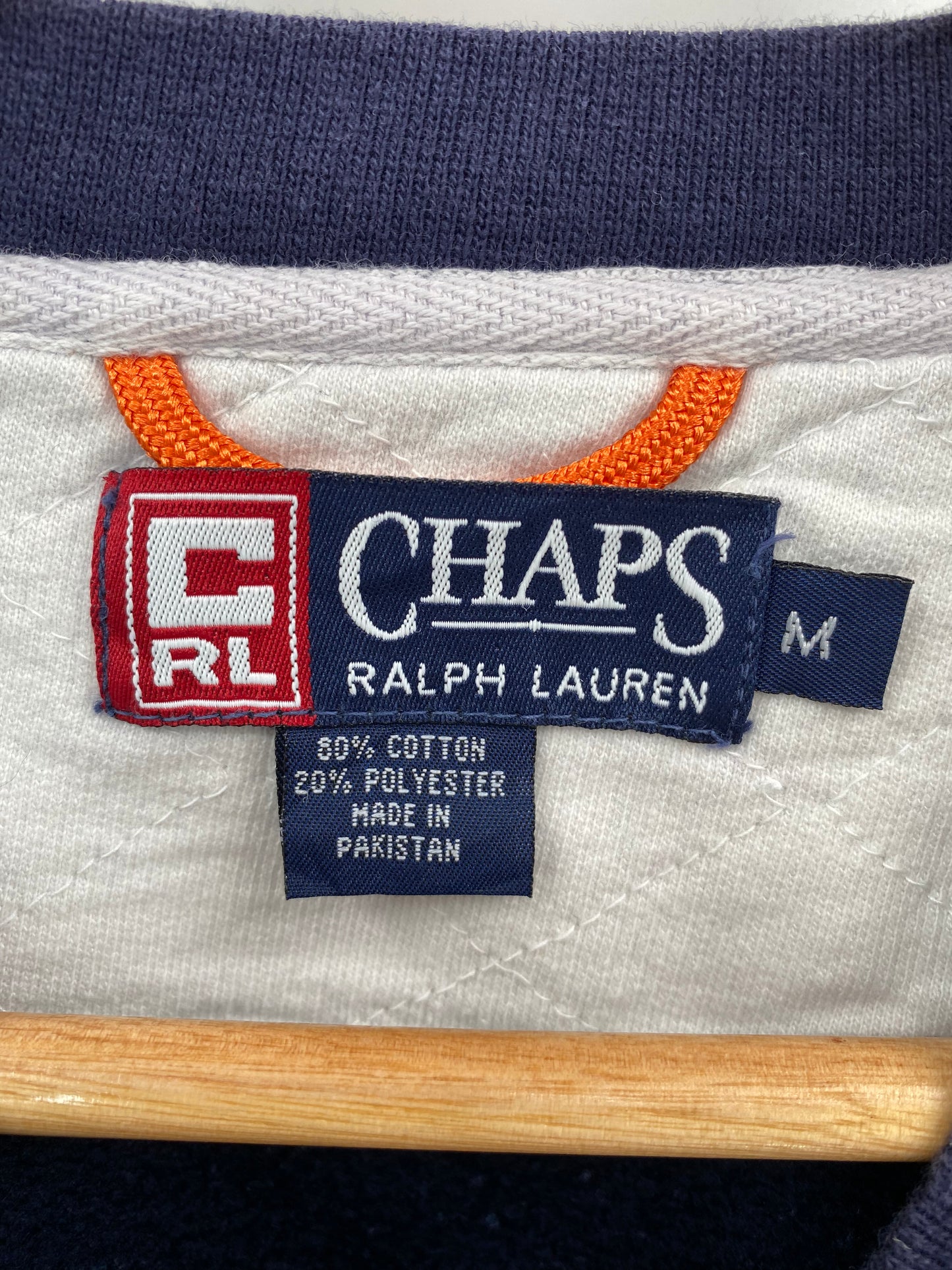 90’s RALPH LAUREN CHAPS Size M Vintage Sweat-Shirt  / K2836