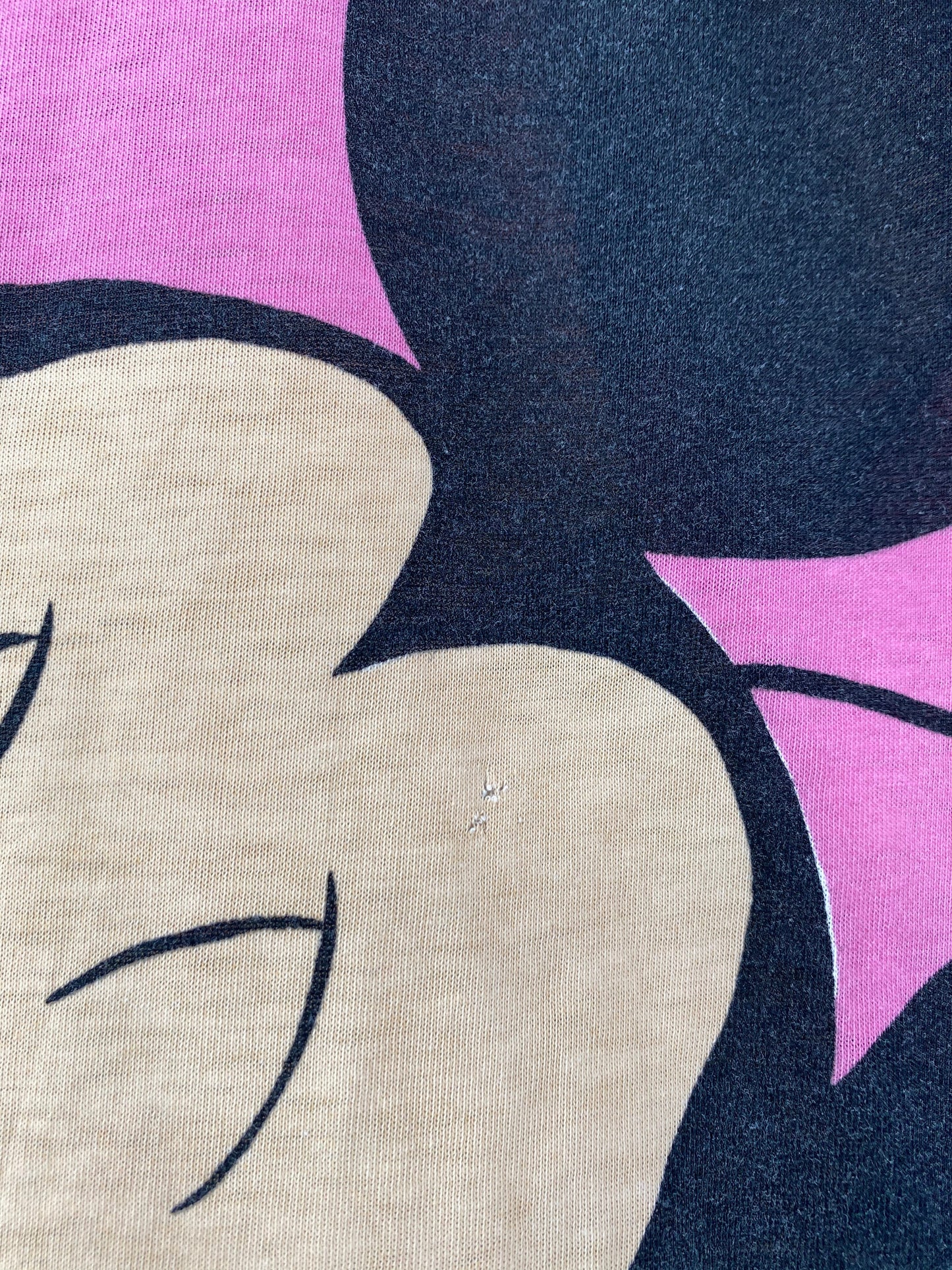 90’s  DISNEY MICKEY AND MINNIE Size No Tag (Approx. XXL) Vintage T-Shirt / K6875