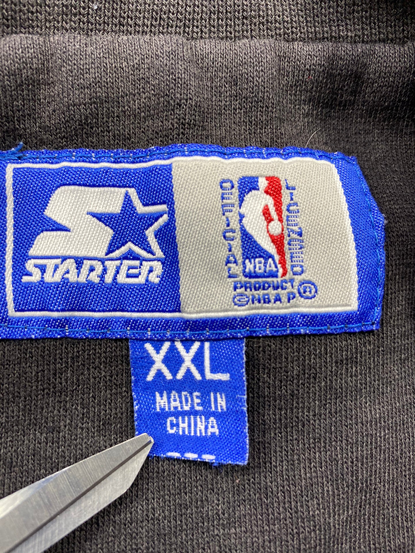 90's Starter CHICAGO BULLS Size XXL Vintage NBA Sweat-Shirt / 5768