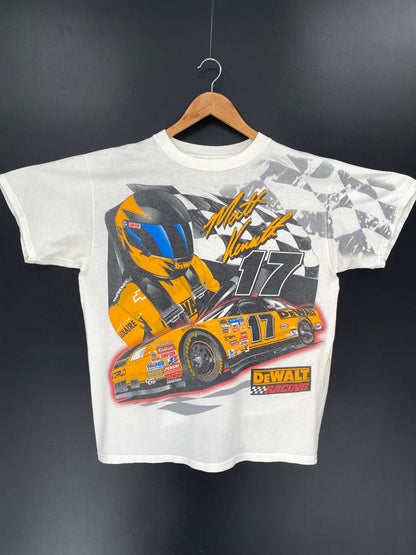 1999 DEWALT RACING MATT KENSETH Size L Vintage Racing T-shirt / 9460