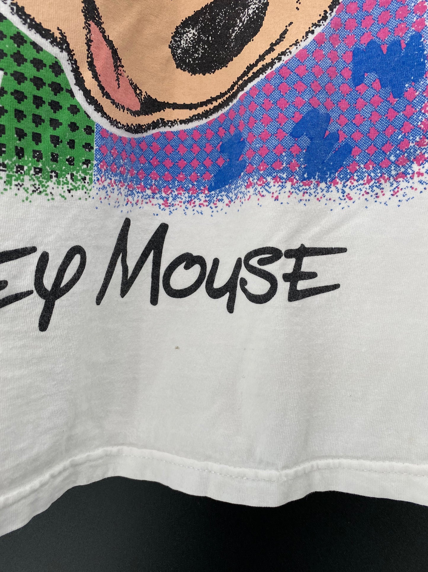 90’s DISNEY MICKEY Size No Tag (Approx. XL) T-Shirt / A9174