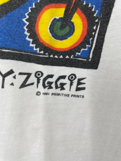 90’s PRIMITIVE PASSION BY ZIGGIE Made in USA Size XL Vintage T-Shirt / A2939