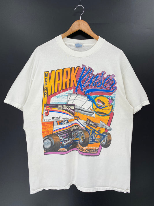 1999' MOPAR MARK KINSER Size L Vintage Racing T-Shirt / k653