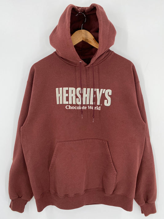 Vintage HERSHEY’S Size No tag (Approx. L) Hoodie Sweat-Shirt / A468
