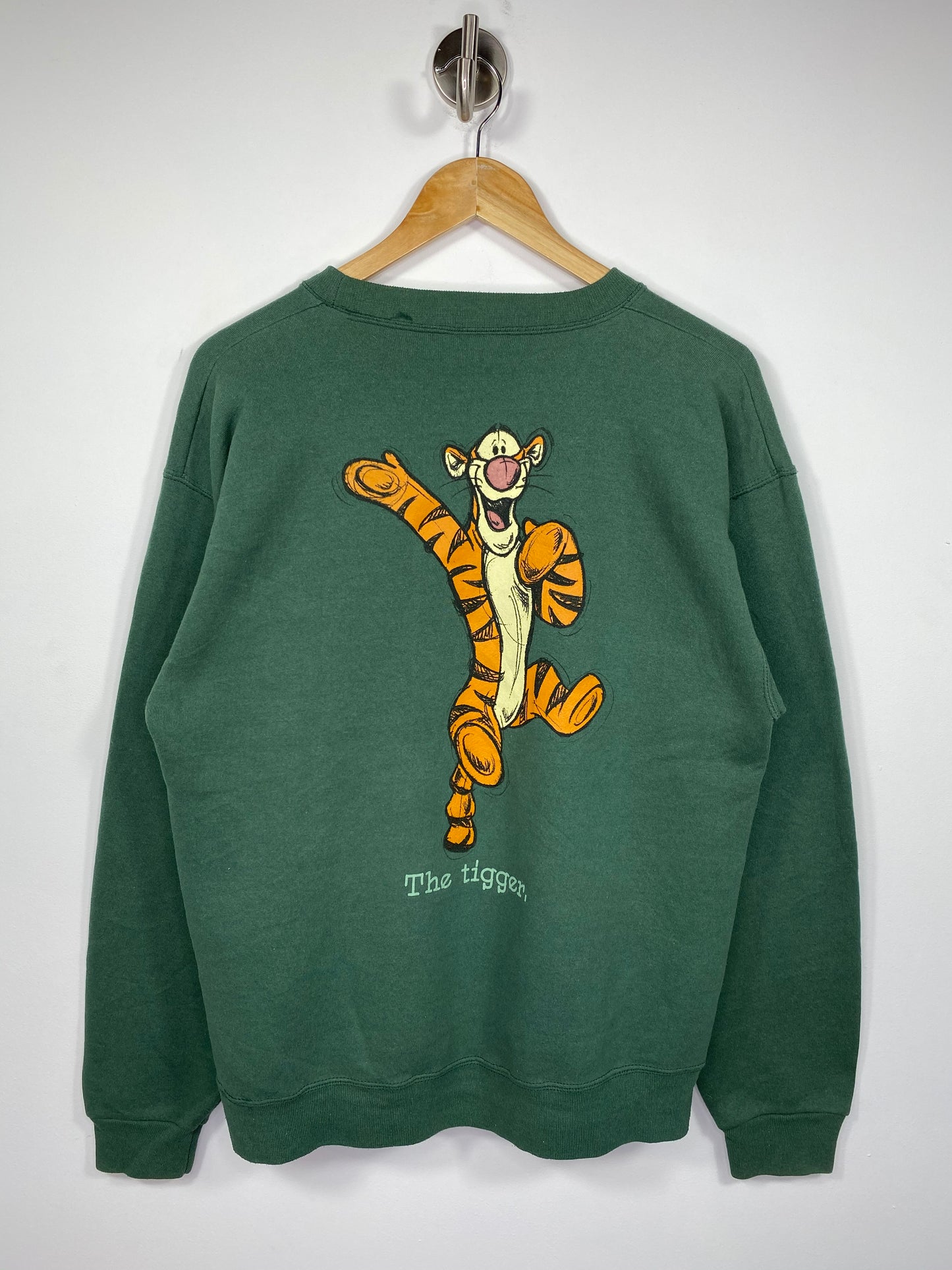 90’s Disney Tigger Made in USA Size S-M Vintage Sweat-Shirt / 5298