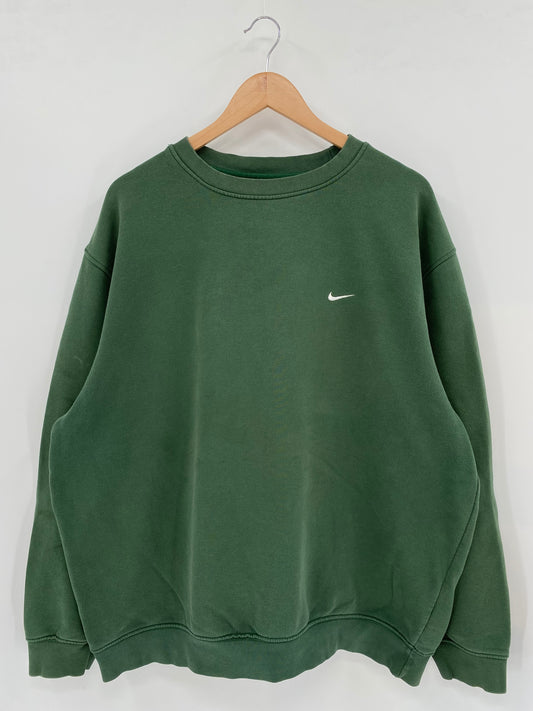 00’ NIKE MINI SWOOSH Size XL Vintage Sweat-shirt / K2311