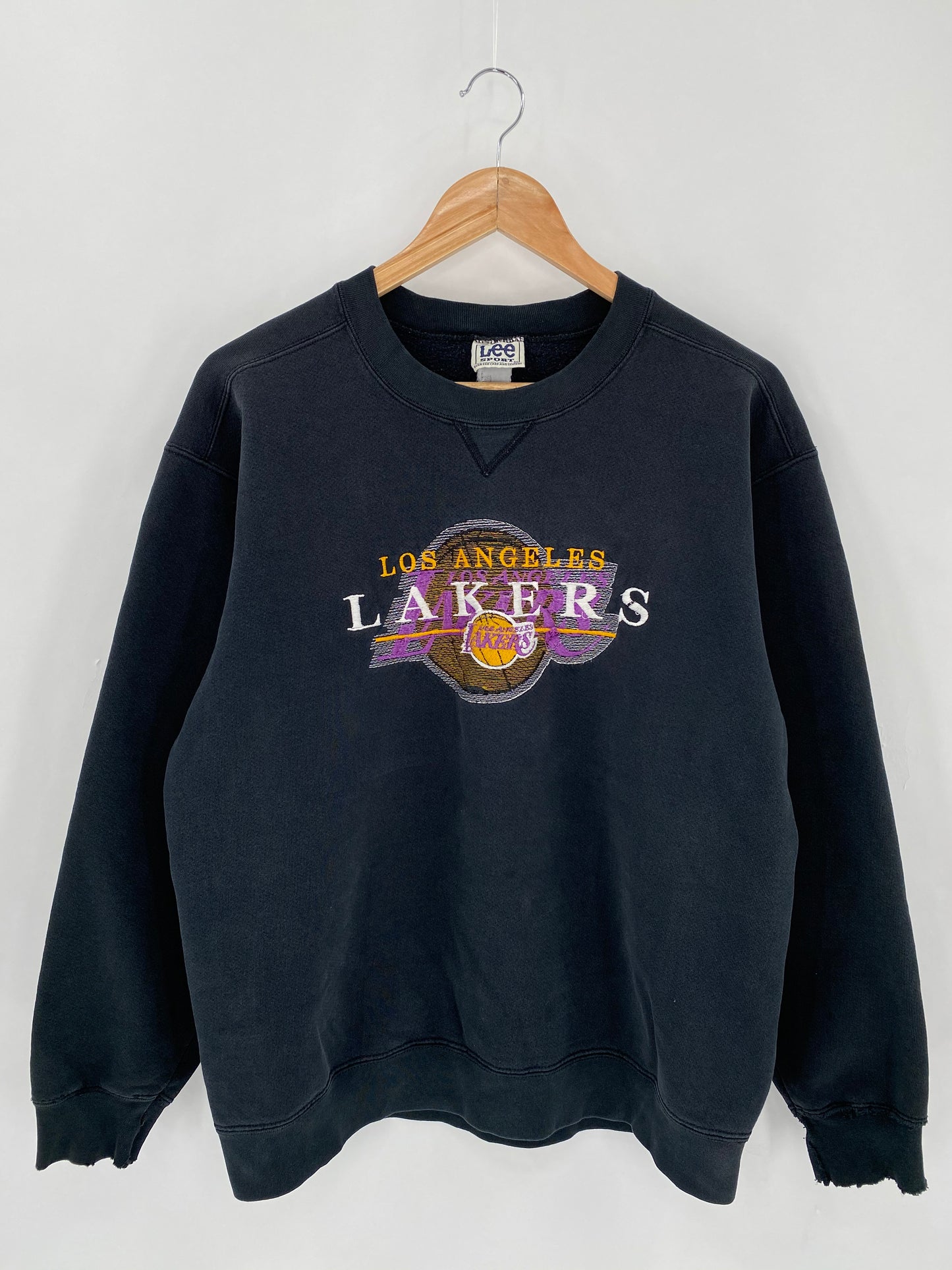 90's LAKERS Size Approx. M~L Vintage Sweat-shirt / 6359
