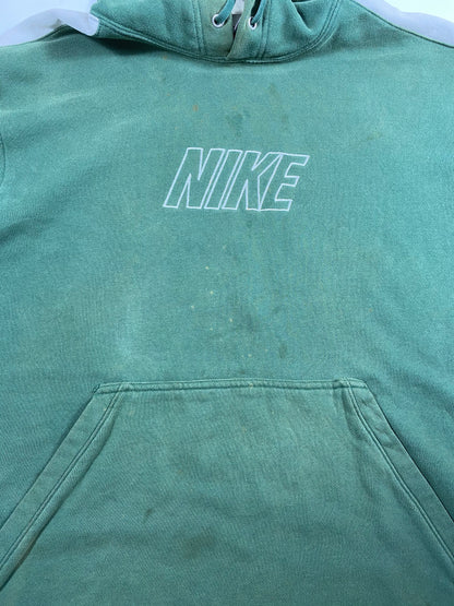 00’ NIKE Size L Vintage Hoodie Sweat-Shirt / 6491