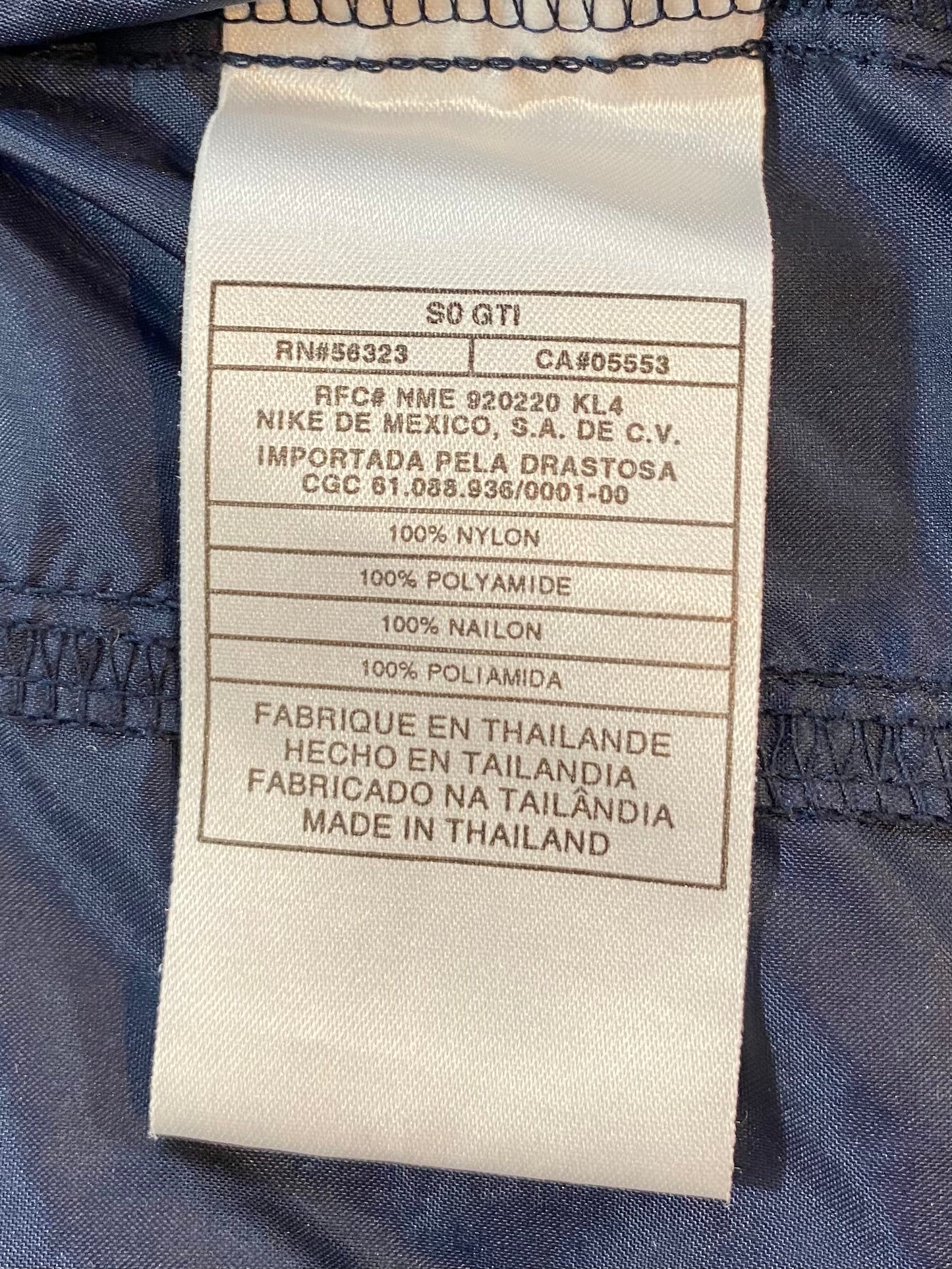00' NIKE Size M Vintage Nylon Jacket  / 7098